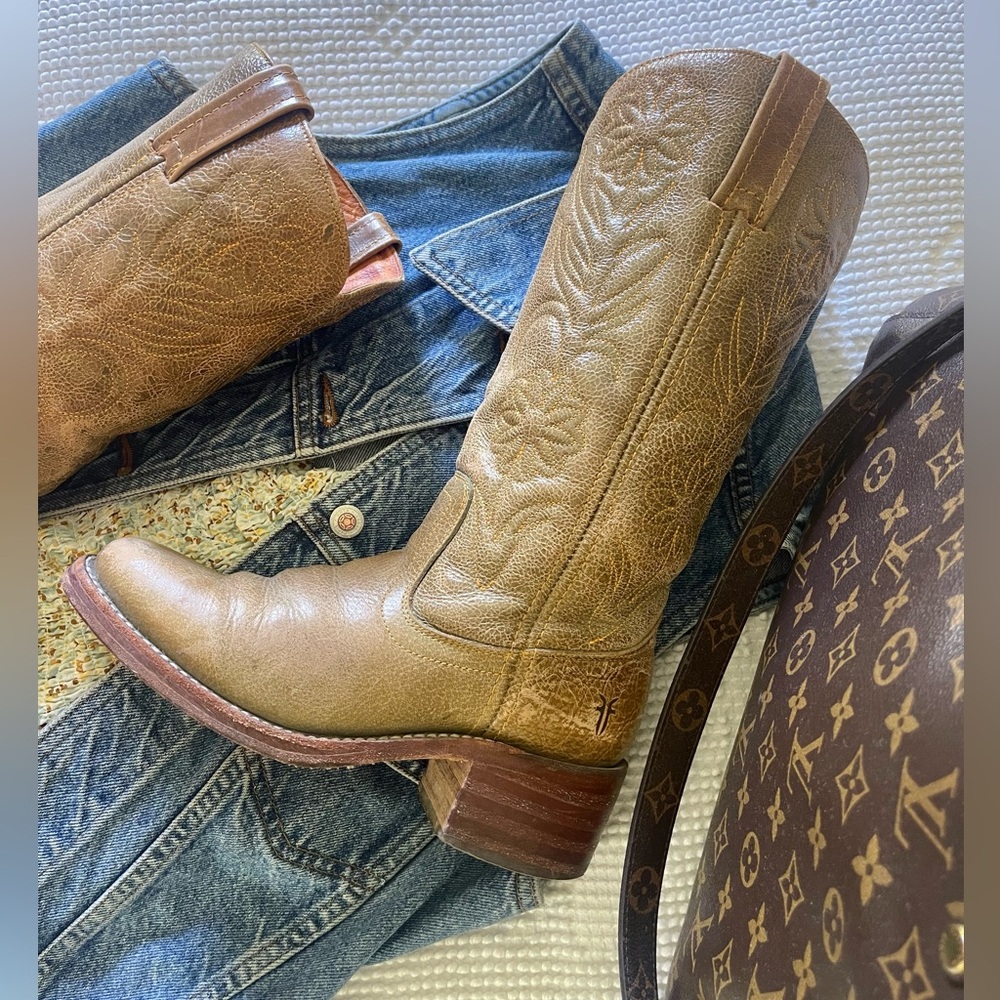 FRYE | Green Campus Flower Boots
